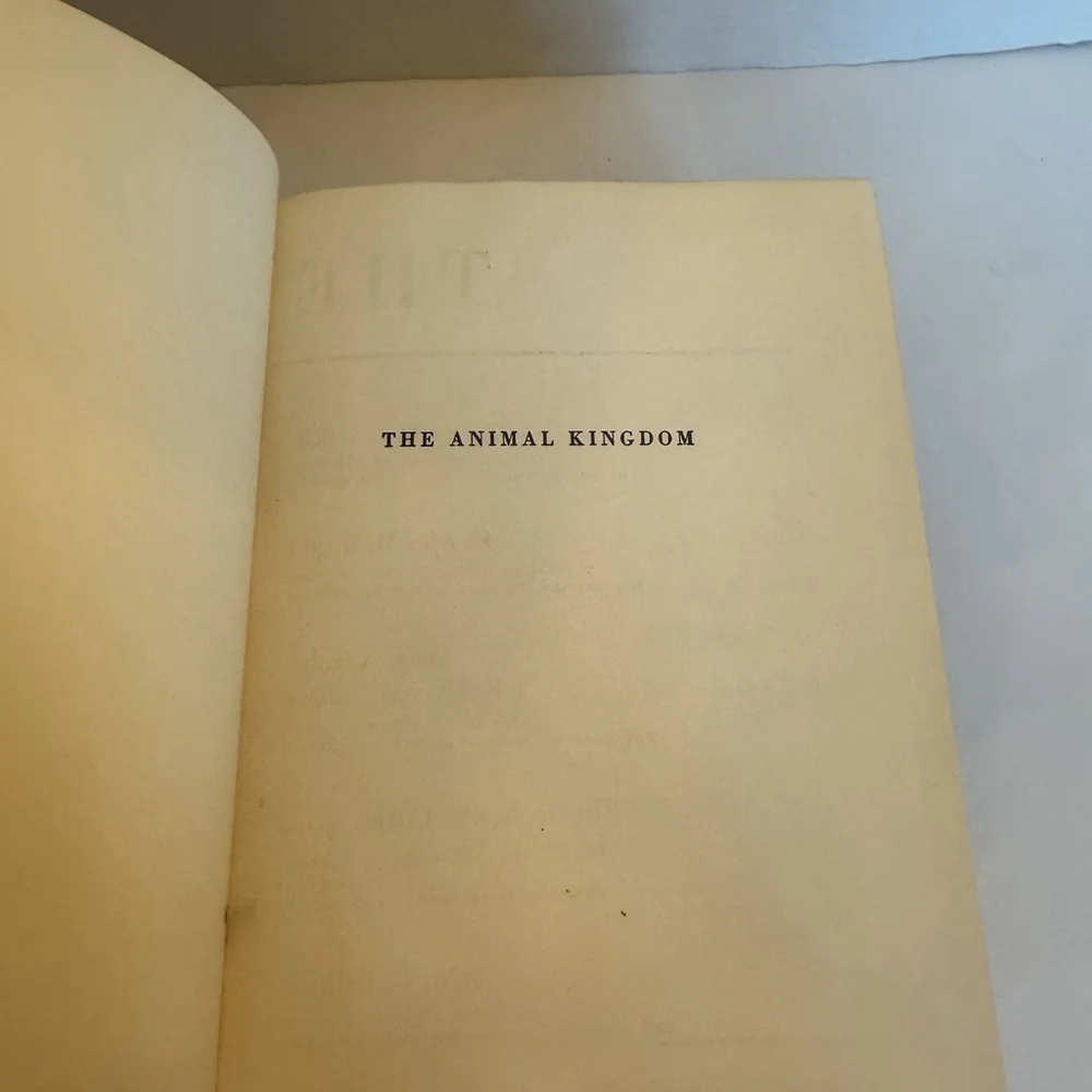 Vtg 1954 The Animal Kingdom 3 Vol Set Natural History Mid Century RedCloth Books